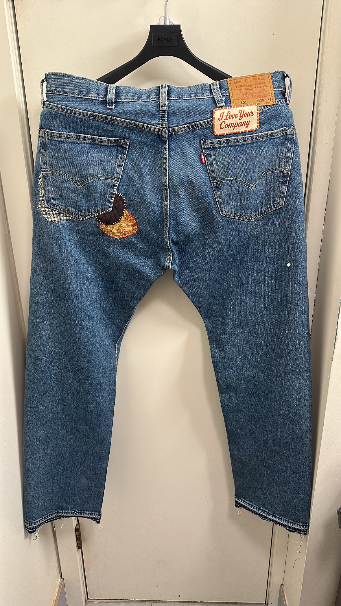 “ILY501” Denim 38x32